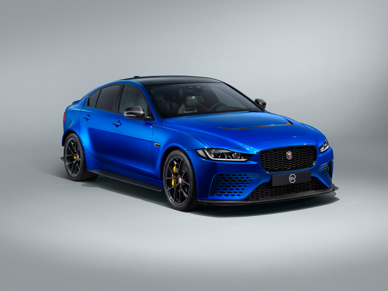 Illustration for article titled Now You Can Get Jaguar's Most Exuberant Car Without The Vulgar Wing